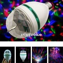 Crystal magic ball lamp, LED, E27 schroeffitting, Kleine uitvoering