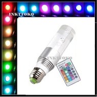 RGB-Cyclinder-lamp-LED--E27-16-Kleuren-mét-afstandsbediening