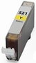 Canon CLI-521 Y compatible cartridge Yellow/geel