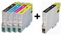 Epson T0611-T0614 compatible set + BONUS cartridge_9