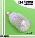 Ledlamp-48-SMD-E14-warmwit-Extreem-compact