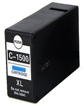Canon-PGI-1500-XL-Cyan-compatible-cartridge-MET-CHIP