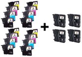 4-sets-Brother-LC985-compatible-set-+-4-EXTRA-cartridges
