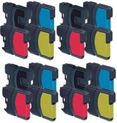 4-sets-Brother-LC980-LC1100-compatible-set