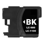 Brother LC980/LC1100BK Zwart cartridge (huismerk)