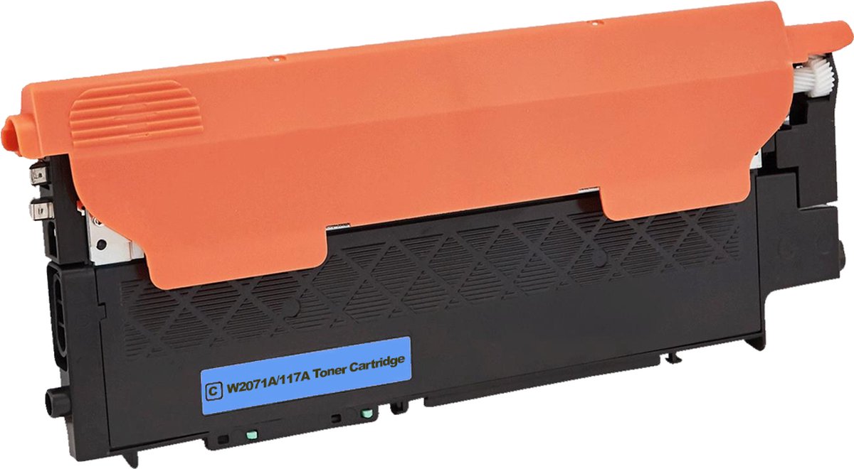 HP 117a cyan 3e HP 117A Cyan toner (huismerk) - Afbeelding 1