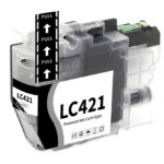 Brother LC 421 XL Zwart cartridge (huismerk)