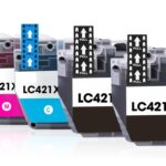 Brother LC 421 Cartridgeset met extra zwart (huismerk)