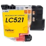 Brother LC-521 XL Geel cartridge (huismerk)