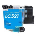 Brother LC-521 XL Cyan cartridge (huismerk)