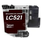 Brother LC-521 XL Zwart cartridge (huismerk)